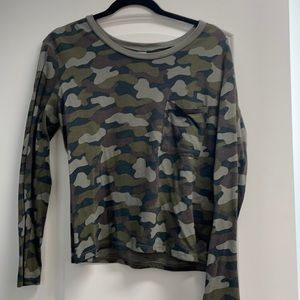 Camo long sleeve shirt worn a few times!